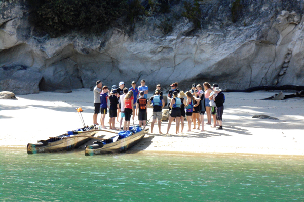 waka journey beach circle up