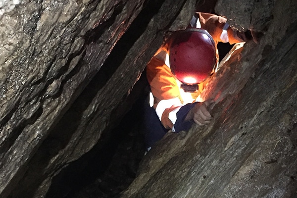 caving exploration nelson