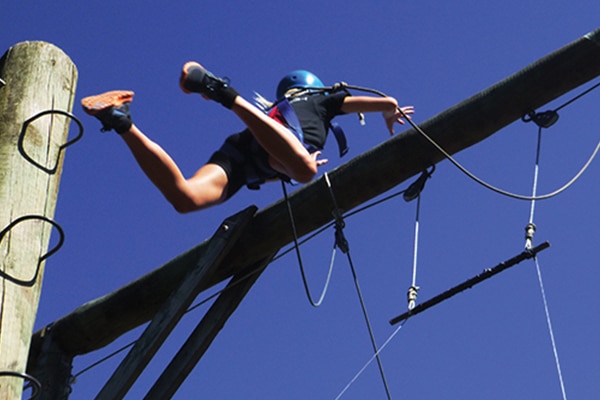 trapeze and high ropes