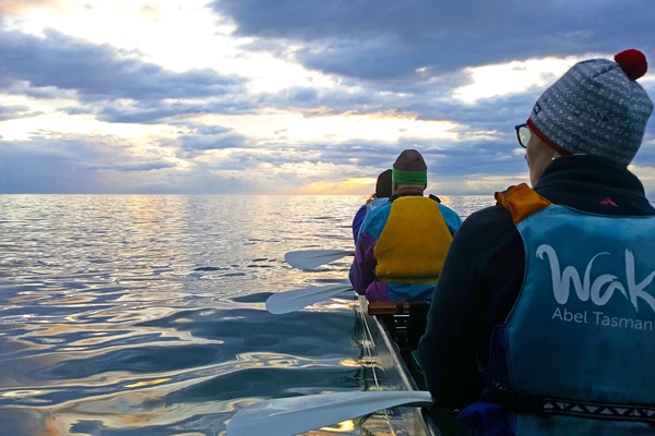 waka journey with whenua iti board members