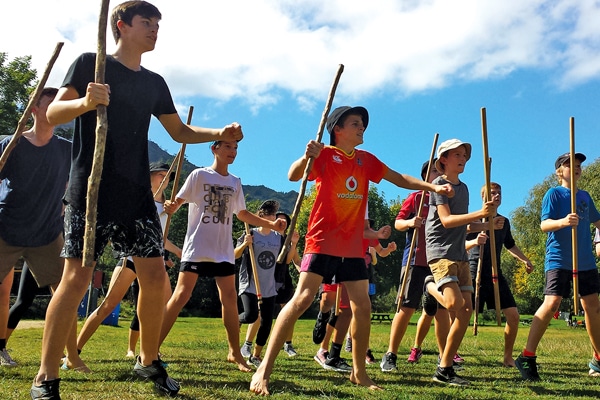 whenua iti outdoors experiential learning with mau rakau