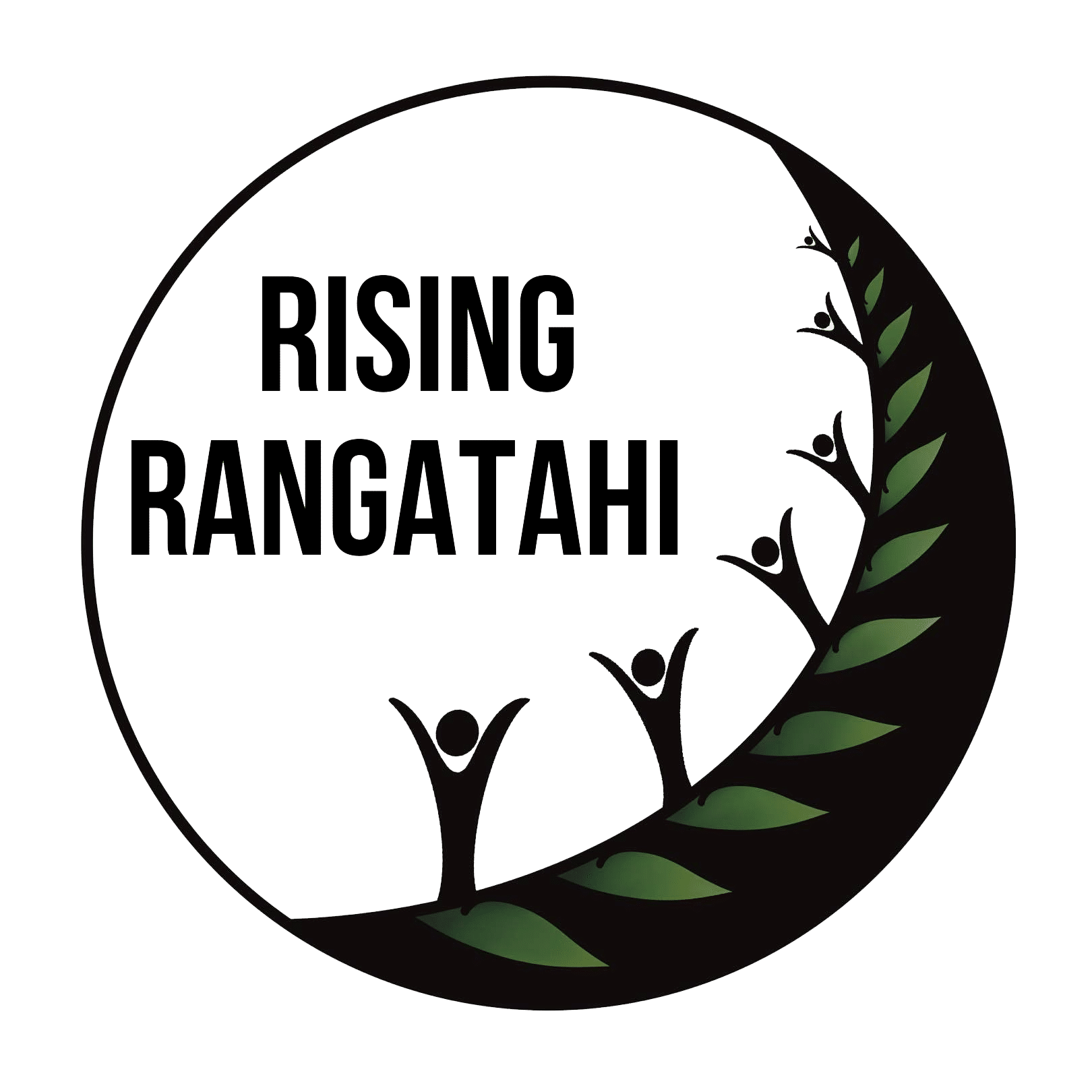 Rising Rangatahi logo Rising Rangatahi logo